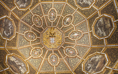 Image showing Interior of Pena palace in Sintra