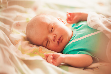 Image showing Sweet newborn baby