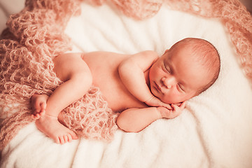 Image showing Sweet newborn baby