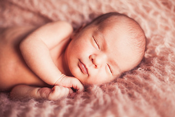 Image showing Sweet newborn baby