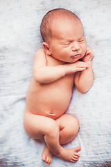 Image showing Sweet newborn baby