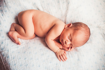 Image showing Sweet newborn baby