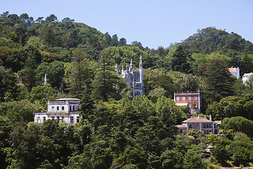 Image showing Sintra, view from above