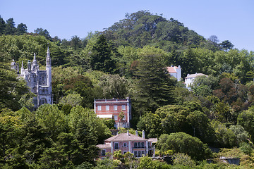 Image showing Sintra, view from above