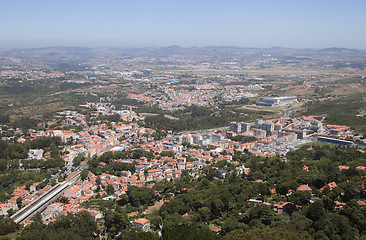 Image showing Sintra, view from above