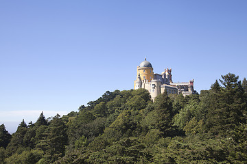 Image showing Pena palace in Sintra, Portugal