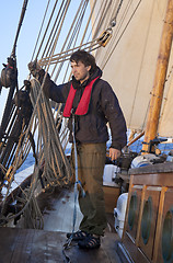 Image showing Young sailor