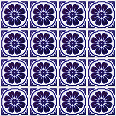 Image showing Decorative ceramic tiles
