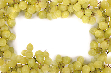 Image showing grapes background