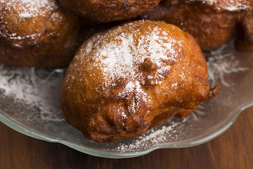 Image showing Racuchy - polish doughnut