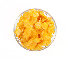 Image showing Bowl full of chips