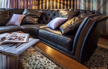 Image showing sofa in home Interior