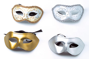 Image showing four masks