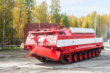 Image showing Direct fire suppression vehicle MPT-521 in motion