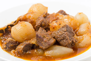 Image showing Bowl of stifado