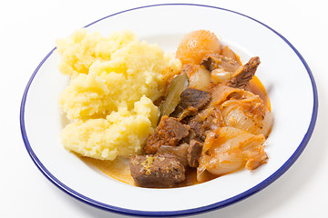 Image showing Beef stifado stew meal