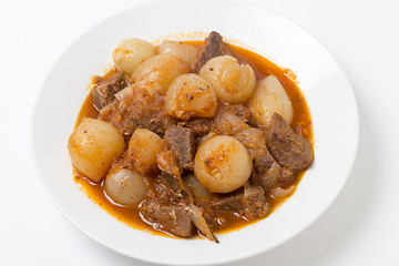 Image showing Bowl of stifado