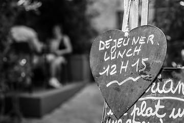 Image showing Restaurant in Provence