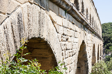 Image showing Pont du Gard - France