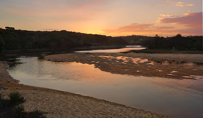 Image showing Cuttagee Lake inlet