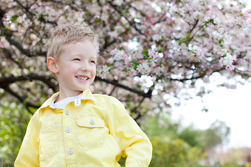 Image showing kid at spring