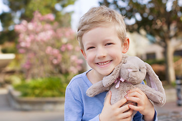 Image showing kid at easter time