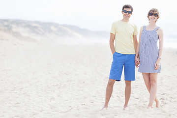 Image showing couple at the beach