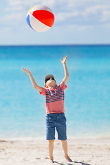 Image showing kid at vacation