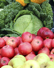 Image showing Red apples