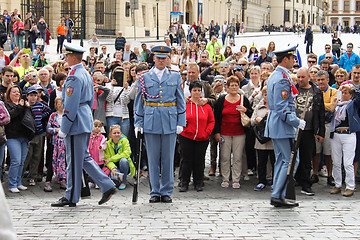 Image showing Prague hradni straz 03