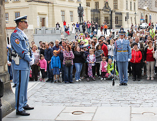 Image showing Prague hradni straz 04