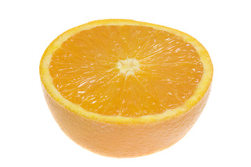 Image showing Half a orange