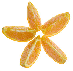 Image showing Slices of orange

