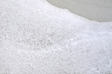 Image showing Ice river texture