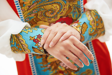Image showing Russian national costume