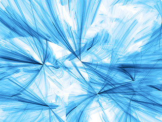 Image showing abstract blue background