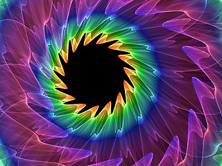 Image showing multicolored abstract background