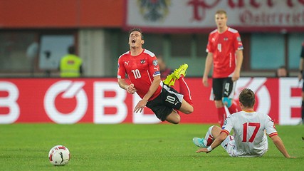 Image showing Austria vs. Montenegro