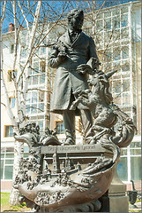 Image showing Monument to Petr Pavlovich Yershov. Tobolsk.