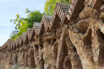 Image showing Grungy stone wall