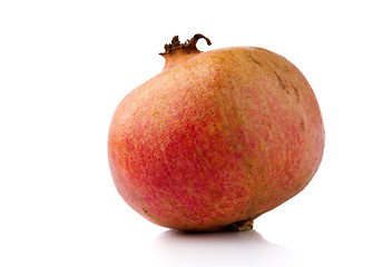 Image showing Pomegranate isolated on white