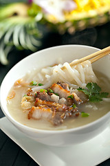 Image showing Thai Soup with Pork