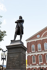 Image showing Samuel Adams Statue Boston