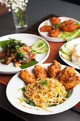 Image showing Thai Foods Variety