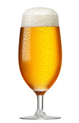 Image showing glass of beer