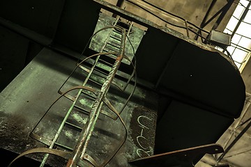 Image showing Ladder in industrial interior
