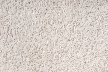 Image showing White rice background