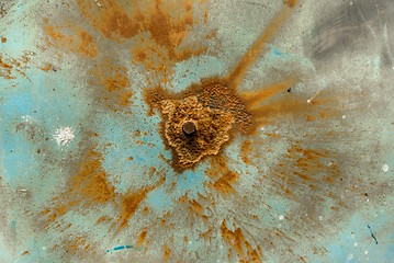 Image showing Rusty iron surface