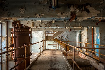 Image showing Dark and abandoned place