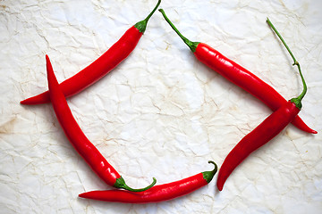 Image showing red hot chili pepper